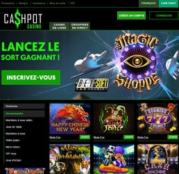 Critique et avis de Cashpot Casino par Casino En Ligne
