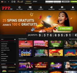 Casino777 est un casino en ligne legal en Belgique