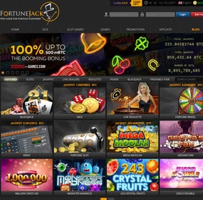 FortuneJack, casino en ligne #1 Bitcoin