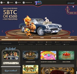 7Bit Casino recommandé par Casino En ligne