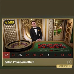 Roulette Salon Privé sur Lucky31 Casino pour joueurs VIP