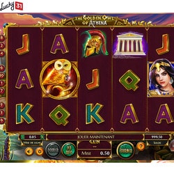 Machine à sous Golden Owl of Athena disponible sur Lucky31 Casino