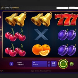 Casino Extra intègre la machine à sous Super Burning Wins