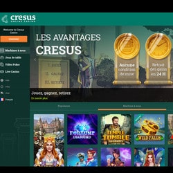 Cresus casino parmi les meilleurs casinos en ligne francais