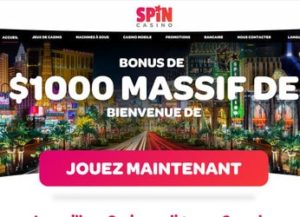 Spin Casino #1 au Canada