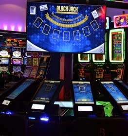 Blackjack électronique d'un casino du groupe Barrière