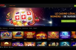 Casino777.ch est le meilleur casino en ligne légal Suisse