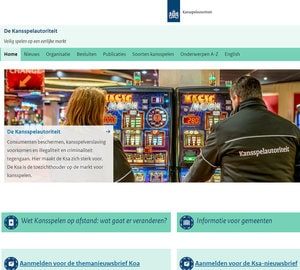 Kansspelautoriteit est la Commission des jeux d'argent en ligne hollandaise
