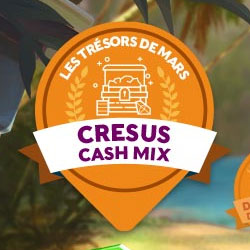 La promotion Trésors de Mars sur Cresus Casino