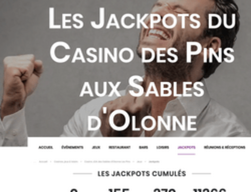 Plusieurs jackpots progressifs gagnés au Casino des Pins